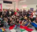 Enthusiasts racing Tamiya Mini 4WD cars at The Playground Hobby Store Singapore, featuring the latest 2026 track layout and tuning kits.
