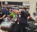 A beginner Beyblade X starter set featuring the Xtreme Stadium and Takara Tomy launchers at The Playground Hobby Store Singapore.