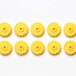 Tamiya AO-1041 10312 1/32 MINI 4WD G-18 GEAR(YELLOW/10PCS)