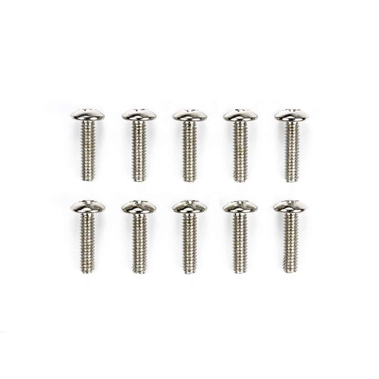10323.jpg Tamiya AO-1048 Mini 4WD 2x8mm Truss Screws (10pcs) (10323) - Image 1