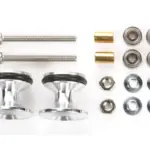 TAMIYA 15418 1/32 MINI 4WD DOUBLE ALUMINUM ROLLERS w/RUBBER RINGS (13-12mm)
