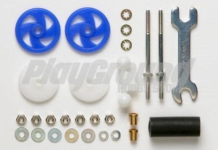 15436_1-1.jpg Tamiya 15436 1/32 Mini 4WD Large Diameter Stabilizer Head Set (17mm) - Image 1