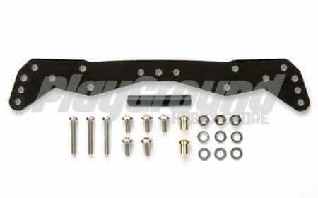 15451_1-1.jpg TAMIYA 15451 1/32 MINI 4WD FRP WIDE FRONT PLATE (for AR CHASSIS) - Image 1