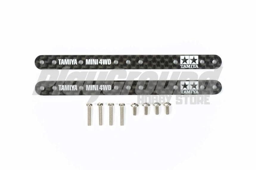 15495-1.jpg TAMIYA 15495 1/32 MINI 4WD HG CARBON REINFORCING PLATE SET (1.5mm) - Image 1