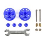TAMIYA 15532 1/32 MINI 4WD LOW FRICTION PLASTIC DOUBLE ROLLERS (black/19-19mm) black