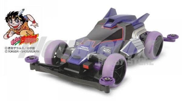 18074-1.jpg Tamiya 18074 1/32 Mini 4WD Dash-X1 Proto-Emperor Premium (Super II Chassis) - Image 1