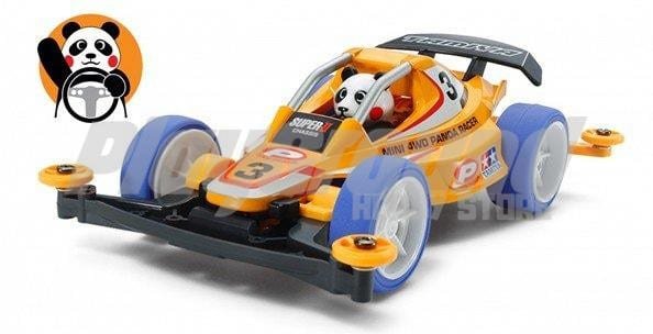 18084-1.jpg Tamiya 18084 1/32 Mini 4WD Panda Racer (Super II Chassis) - Image 1
