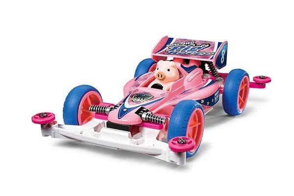 18089_01-2.jpg TAMIYA 18089 1/32 MINI 4WD PIG RACER (SUPER II CHASSIS) - Image 1