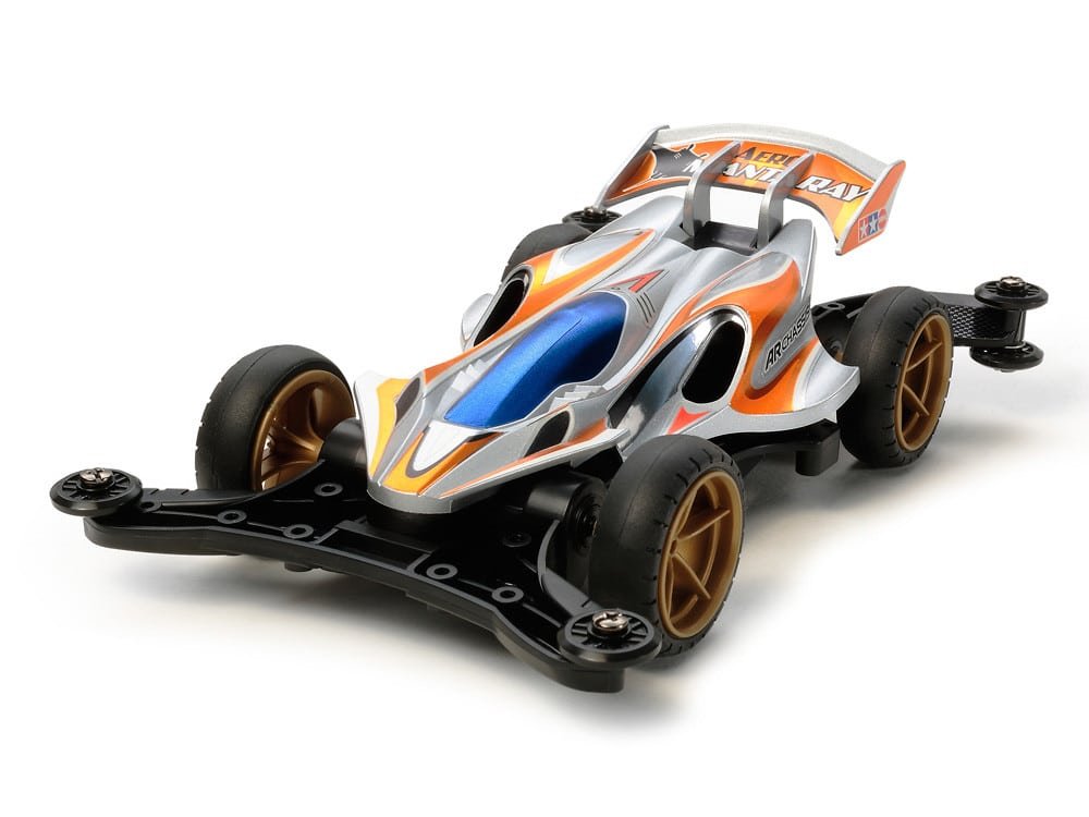 18703_1.jpg Tamiya 18703 1/32 Mini 4WD Aero Manta Ray (AR Chassis) - Image 1