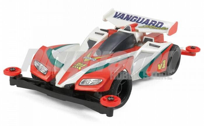 19435_01-1.jpg TAMIYA 19435 1/32 MINI 4WD VANGUARD SONIC PREMIUM (CARBON SUPER-II CHASSIS) - Image 1