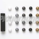 TAMIYA 15385 1/32 MINI 4WD STABILIZER BALL CAP (MONOCHROME)
