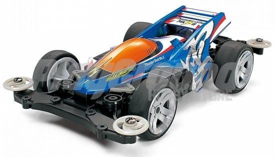 258a4ece40127c72bead205795f9de99-1.jpg TAMIYA 18620 1/32 MINI 4WD THUNDER SHOT MK.II (MS CHASSIS) - Image 1