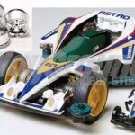 Tamiya 94961 Mini 4WD Product Astro-Boomerang w/ Silver Plated Wheels (Super 1 Chassis)