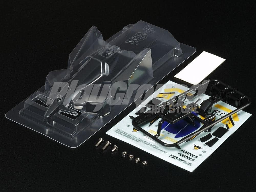 2905A9E8-FD4E-4C5D-A6BD-649F98711809-1.jpeg TAMIYA 15503 1/32 MINI 4WD WINNING BIRD FORMULA CLEAR BODY SET (POLYCARBONATE) - Image 1