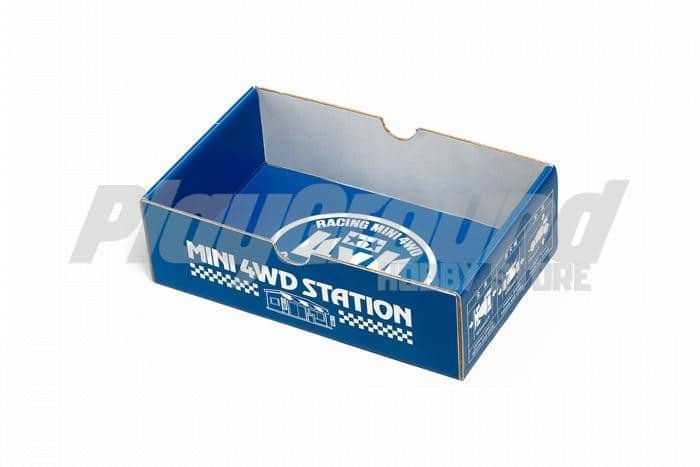 2b4ca76524aa1fcabc0d244f67a6b9c0-1.jpg Tamiya 95207 1/32 Basic Mini 4WD Car Box (Mini 4WD Station) - Image 1