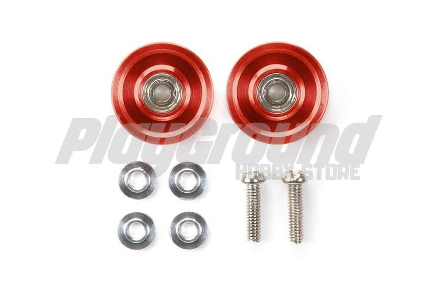 32c6b32a4185813c6aefbfb9b1bc437b-1.jpg Tamiya 95577 13MM ALUM BALL RACE ROLLERS - Image 1