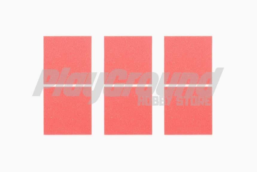 46691fcb83ba0f99a6ea8026c53ca131-1.jpg Tamiya 95566 Brake Sponge Set (1mm Red) - Image 1
