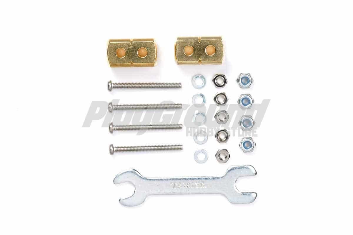 4c2f822e998d87e433ab3e96b683d3f8-1.jpg Tamiya 15517 1/32 Mini 4WD JR Short Mass Damper Block - Image 1