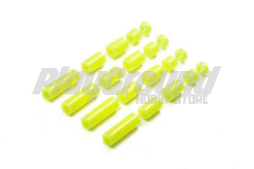 6568AD8D-6E9F-4875-B69B-71CB815EDC64-1.jpeg Tamiya 95496 Lightweight Plastic Spacer Set (12/6.7/6/3/1.5mm) (Fluorescent Yellow) - Image 1