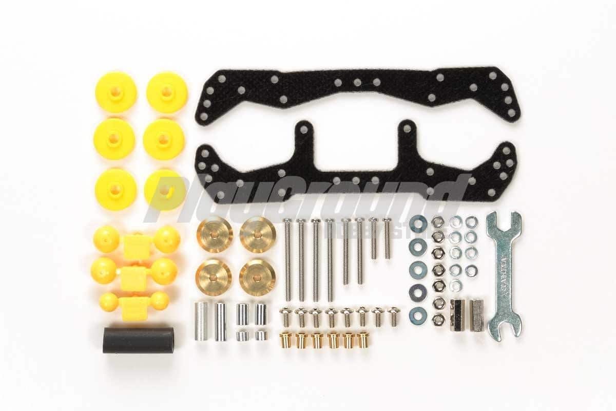 6a0066367ff9694649dca3e448375953-1.jpg TAMIYA 15476 1/32 MINI 4WD BASIC TUNE-UP PARTS SET for MA CHASSIS - Image 1
