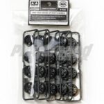 Tamiya Mini 4WD 88880012 MINI 4WD Carbon Reinforced Wheel (LP Fin type/5pcs) TKC