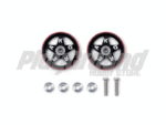 TAMIYA 92434 1/32 MINI 4WD 19MM ALUMINIUM ROLLERS (5 SPOKES) W/PLASTIC RINGS TAMIYA KOREA 25TH ANNIVERSARY
