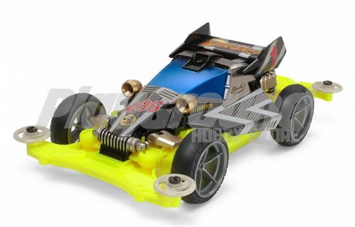 94704-1.jpg Tamiya 95296 1/32 Mini 4WD Dash-1 Emperor Black Special (MS CHASSIS) - Image 1
