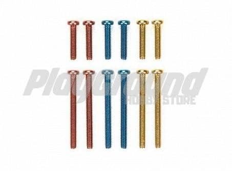 94940-1-1.jpg Tamiya 94940 1/32 Mini 4WD Stainless Steel Screw Set - Image 1