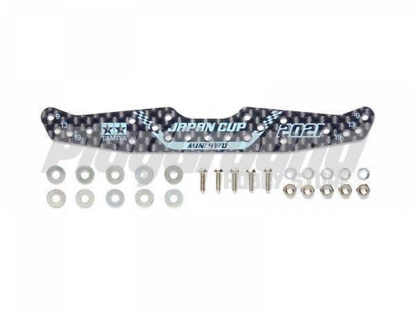 95144_1-600x450-1-1.jpg TAMIYA 95144 1/32 MINI 4WD HG CARBON MULTI ROLLER SETTING STAY (1.5MM) J-CUP 2021 - Image 1