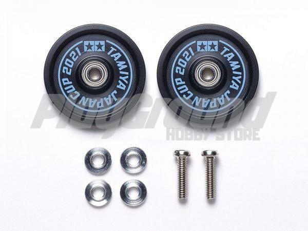 95148_1-600x450-1-1.jpg TAMIYA 95148 1/32 MINI 4WD HG 19MM ALUMINUM BALL-RACE ROLLERS (RINGLESS) J-CUP 2021 - Image 1