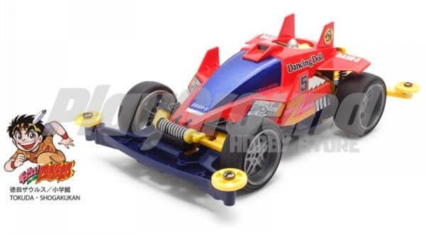 95266-600x331-1-1.jpg Tamiya 95266 1/32 Mini 4WD Dash-5 Dancing Doll Premium (Super II Chassis) - Image 1
