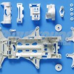 Tamiya 95317 1/32 Mini 4WD Reinforced VS Chassis Set – White