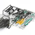 Tamiya 95431 1/32 Mini 4WD DCR-02 Body Parts Set (Gun Metal)