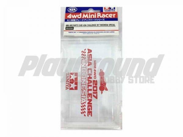 95350-600x450-1-1.jpg Tamiya 95350 1/32 Mini 4WD Mini 4WD Parts Case Asia Challenge 2017 -Indonesia Special - Image 1