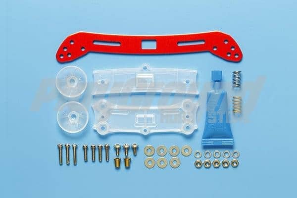 95363-1.jpg Tamiya 95363 1/32 Mini 4WD Wide Front Sliding Damper 2 (Red) - Image 1