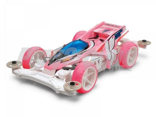 95465_1-600x450-1-1.jpg Tamiya 95465 1/32 Mini 4WD Thunder Shot Mk.II Pink Special (MS Chassis) - Image 1