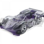 Tamiya 95571 1/32 Mini 4WD Exflowly Polycarbonate Body Special (Purple) (MS Chassis)