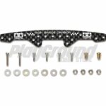 TAMIYA 95600 1/32 MINI 4WD HG CARBON REINFORCING PLATE FOR SUPER X CHASSIS (1.5MM)