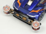 TAMIYA 95642 MINI 4WD 40TH ANNIVERSARY HG CARBON STAY WIDE 2MM REAR SLIDING DAMPER SET - Image 2