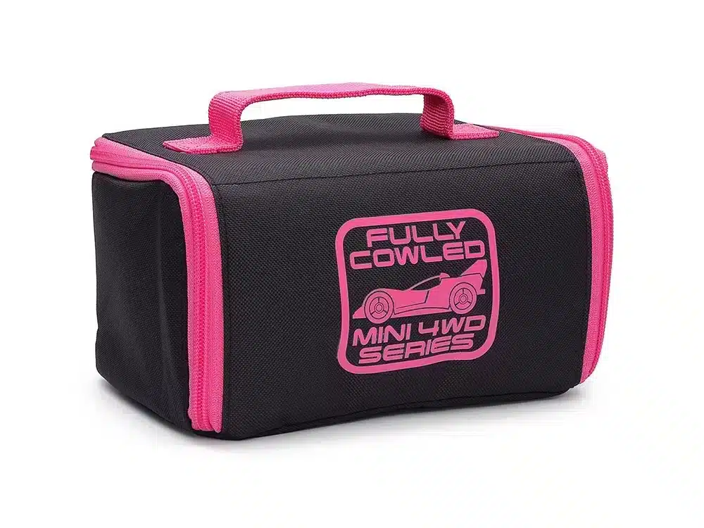 95668.webp TAMIYA 95668 1/32 MINI 4WD FULLY COWLED MINI 4WD COMPACT BAG (BLACK) - Image 1