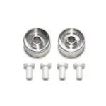 TAMIYA 95680 1/32 MINI 4WD HG ALUMINUM WHEELS for SMALL DIA. NARROW TIRES (24mm) (REVERSIBLE, 2PCS.)
