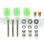 Tamiya 95440 1/32 Mini 4WD Hi-Mount Tube Stabilizer Set (Clear Green)