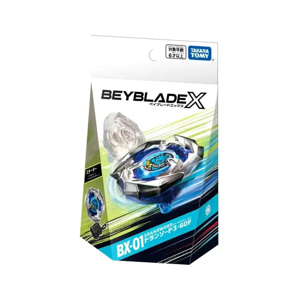 BX01.webp Beyblade X - BX-01 Dran Sword 3-60F Starter Set - Image 1
