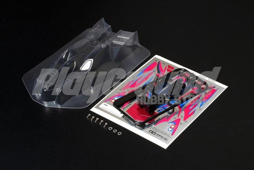 CD7645F1-D3F7-4DF0-8C93-2372EC725059-1.jpeg Tamiya 95471 1/32 Mini 4WD Manta Ray Mk.II Clear Body II - Image 1