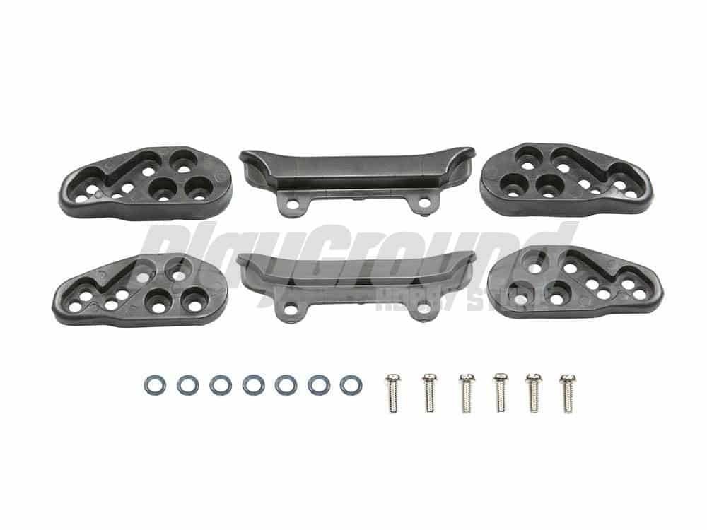 TA95461-1-1.jpg Tamiya 95461 1/32 Mini 4WD Low Friction Front Under Guard (Black) - Image 1
