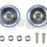 TAMIYA 15426 1/32 MINI 4WD 19mm ALUMINUM ROLLERS w/PLASTIC RINGS (DISH TYPE)