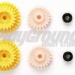 TAMIYA 15429 1/32 MINI 4WD PRO HIGH SPEED EX GEAR SET (for MS CHASSIS/GEAR RATIO 3.7:1)