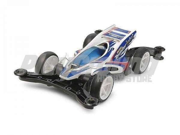 TA_18702-600x450-1-1.jpg Tamiya 18702 1/32 Mini 4WD Aero Thunder Shot (AR chassis) - Image 1