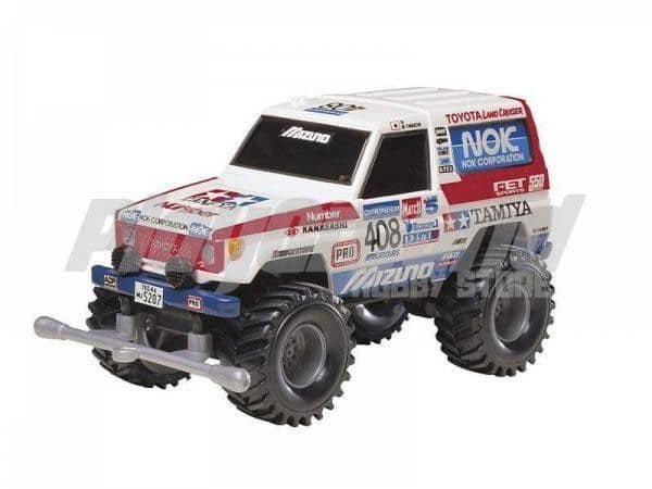 TA_19013-600x450-1-1.jpg Tamiya 19013 1/32 Mini 4WD Toyota Land Cruiser 90 Paris Dakar - Image 1
