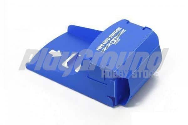 TA_95204-600x400-1-1.jpg Tamiya 95204 1/32 Mini 4WD Car Catcher (Mini 4WD Station/Blue) - Image 1